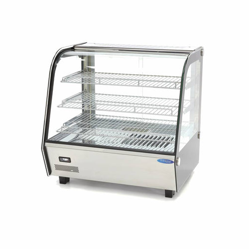 Espositore Riscaldato per Alimenti - 120L - 67,8cm - 3 Ripiani