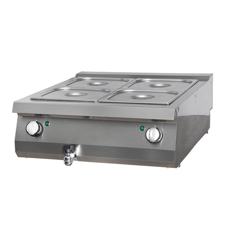 Heavy Duty Bagnomaria - Unità Doppia - Profondità 70cm - Elettrico