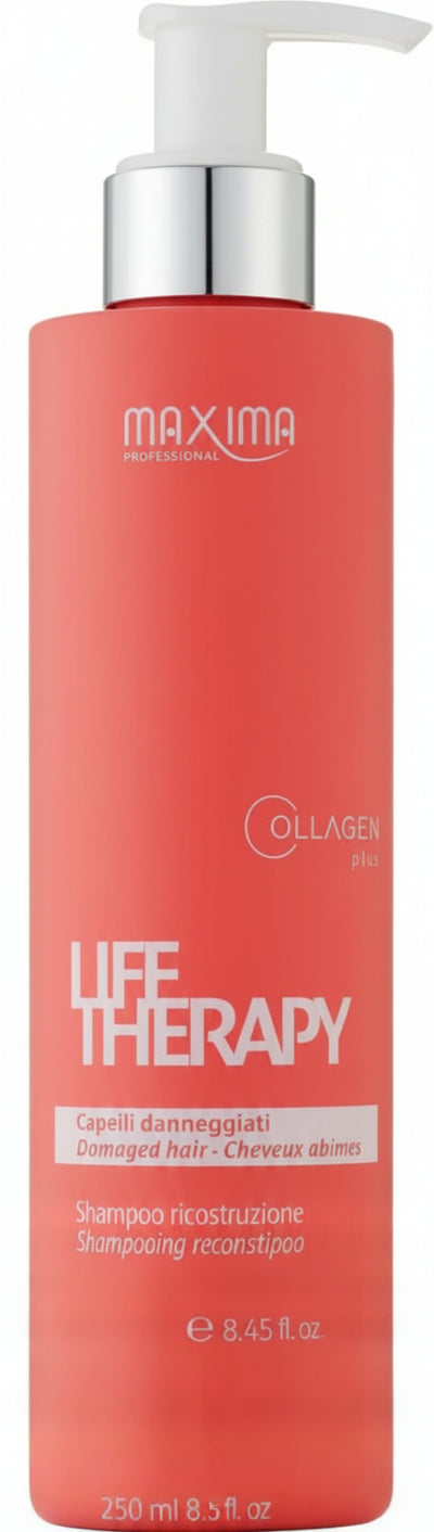 Maxima Life Therapy Vitalfarco Shampoo Ricostruzione Capelli Danneggiati Collagen Plus 250 Ml Sles Free Shampoo Per Capelli Sfibrati Bellezza/Cura dei capelli/Prodotti per la cura dei capelli/Shampoo MondoCapelli - Barcellona Pozzo di Gotto, Commerciovirtuoso.it