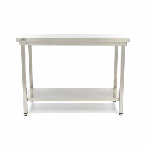 Tavolo in Acciaio Inox - 160 x 70cm - Altezza Regolabile