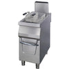 Premium Friggitrice - 1 x 22L - Unità Singola - Profondità 90cm - con Rubinetto di Scarico - Gas