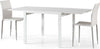 MAXIMILLIAN---tavolo-da-pranzo-moderno-allungabile-a-libro-frassinato-90x120/240-Bianco-Milani-Home