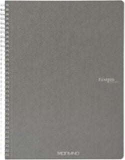 Maxiquaderno EcoQua original - spiralato - A4 - 90 gr - 1 rigo - 70 fogli - antracite - Fabriano [multipack] 5 pezzi Cancelleria e prodotti per ufficio/Scuola e materiale didattico/Materiale scolastico/Diari quaderni e block notes Eurocartuccia - Pavullo, Commerciovirtuoso.it