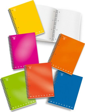 Maxiquaderno Monocromo - A4 - 100 fogli - 80gr - 1 rigo - 4 fori - spiralato - Pigna [multipack] 5 pezzi Cancelleria e prodotti per ufficio/Scuola e materiale didattico/Materiale scolastico/Diari quaderni e block notes Eurocartuccia - Pavullo, Commerciovirtuoso.it