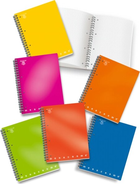 Maxiquaderno Monocromo - A4 - 100 fogli - 80gr - 1 rigo - 4 fori - spiralato - Pigna [multipack] 5 pezzi Cancelleria e prodotti per ufficio/Scuola e materiale didattico/Materiale scolastico/Diari quaderni e block notes Eurocartuccia - Pavullo, Commerciovirtuoso.it