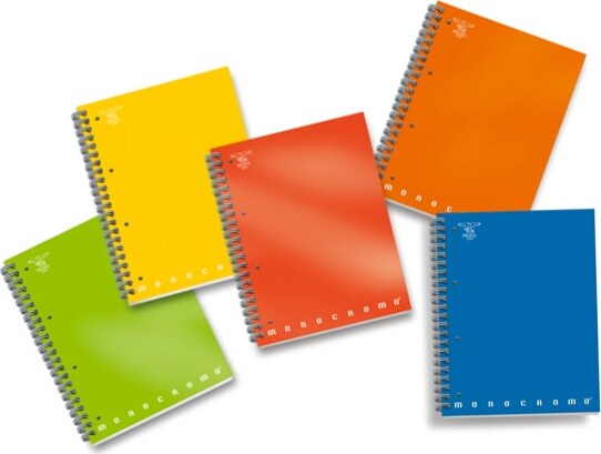 Maxiquaderno Monocromo - A4 - 100 fogli - 80gr - quadretto 5mm - 4 fori - spiralato - Pigna [multipack] 5 pezzi Cancelleria e prodotti per ufficio/Scuola e materiale didattico/Materiale scolastico/Diari quaderni e block notes Eurocartuccia - Pavullo, Commerciovirtuoso.it