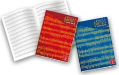 Maxiquaderno Musica - 21x29 7cm - 32 fogli - 100gr - 12 pentagrammi - Pigna [multipack] 10 pezzi Cancelleria e prodotti per ufficio/Carta blocchi e quaderni/Blocchi appunti taccuini e diari/Quaderni pentagrammati Eurocartuccia - Pavullo, Commerciovirtuoso.it
