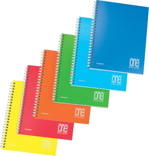 Maxiquaderno One Color - spiralato - s-fori - PPL - A4 - 80gr - 5mm - 80+1 fg - Blasetti [multipack] 6 pezzi Cancelleria e prodotti per ufficio/Scuola e materiale didattico/Materiale scolastico/Diari quaderni e block notes Eurocartuccia - Pavullo, Commerciovirtuoso.it