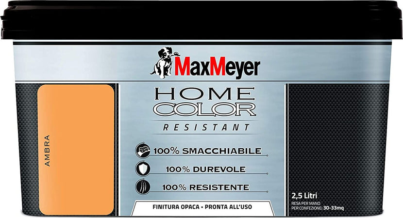 MAXMEYER--PITTURA-MURALE-DECORATIVA-HOME-COLOR-RESISTANT-2,5-lt-AMBRA