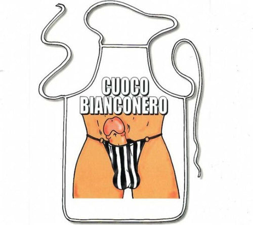 Maxy Grembiule Tifoso Bianconero Grembiule In Tessuto Per Sexy Cena Salute e cura della persona/Erotismo e contraccezione/Sex toys/Gadget per addio al nubilato e al celibato Kondorama - Martinsicuro, Commerciovirtuoso.it