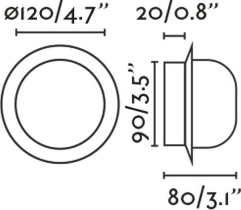 MAY Lampada da parete/plafoniera verde Illuminazione/Illuminazione per interni/Lampadari lampade a sospensione e plafoniere/Plafoniere Led Mall Home - Napoli, Commerciovirtuoso.it