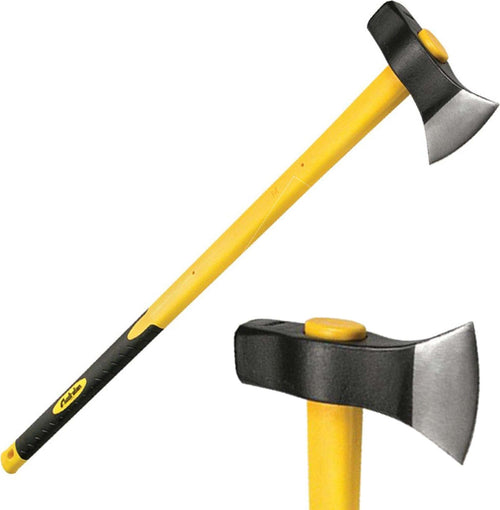 MAZZA SCURE 3 KG MERLIN MANICO IN FIBRA ACCETTA ASCIA SPACCALEGNA MAZZASCURE Fai da te/Utensili elettrici e a mano/Utensili a mano/Martelli e magli/Martelli a testa arrotondata Trade Shop italia - Napoli, Commerciovirtuoso.it