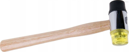 Mazzuola con testa in gomma di Ø 32 mm e manico in legno Fai da te/Utensili elettrici e a mano/Utensili a mano/Martelli e magli/Martelli da carpentiere La Zappa - Altamura, Commerciovirtuoso.it