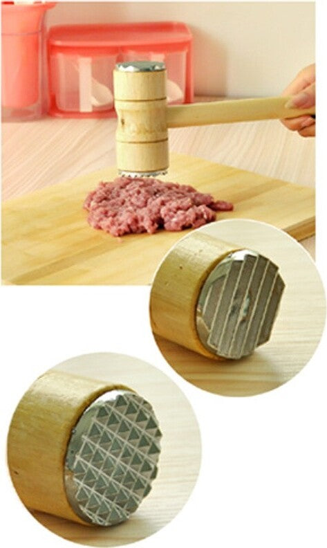 MAZZUOLA MAZZETTA BATTICARNE ROMPINERVI CON 2 FACCE MANICO IN LEGNO TAGLIANERVI Casa e cucina/Utensili da cucina/Batticarne Trade Shop italia - Napoli, Commerciovirtuoso.it