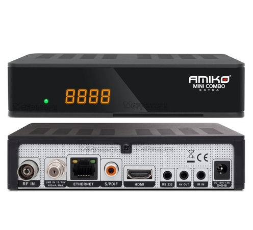 Amiko Mini Combo Extra DVB-S2+DVB-T2 H.265