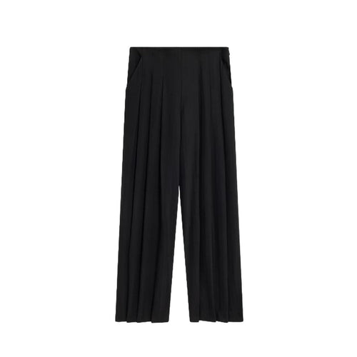 SEMICOUTURE pantaloni donna semicouture - nina - nero da donna
