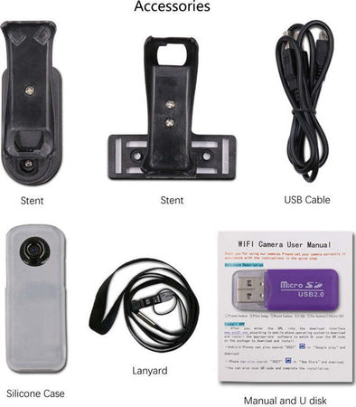 MD81 WiFi Camera Mini DV Wireless IP HD Micro spia nascosta registratore voce Fai da te/Sicurezza e protezione/Sistemi di sicurezza domestica/Kit video per la sicurezza domestica/Videocamere di sorveglianza/Microcamere spia Trade Shop italia - Napoli, Commerciovirtuoso.it