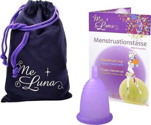 Me Luna Coppetta Mestruale Classic Taglia S, M, L, Colore Viola Forma Anello Salute e cura della persona/Igiene intima/Coppe mestruali Kondorama - Martinsicuro, Commerciovirtuoso.it
