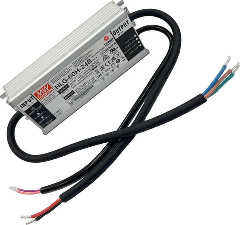 MeanWell-HLG-60H-24B-Alimentatore-Led-Driver-CV-CC-IP67-Dimmerabile-60W-24V-2,5A-Input-220V-e-110V
