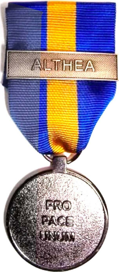 Medaglia Althea Completa Di Nastro Sport e tempo libero/Accessori/Trofei medaglie e premi/Medaglie Il Distintivo - Pesaro, Commerciovirtuoso.it