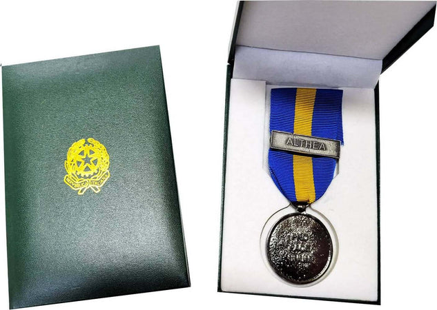 Medaglia Althea Con Scatola Repubblica Sport e tempo libero/Accessori/Trofei medaglie e premi/Medaglie Il Distintivo - Pesaro, Commerciovirtuoso.it