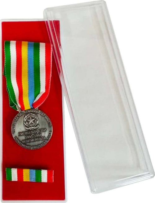 Medaglia Emergenza Etna - Nastro / Nastrino / Medaglia Sport e tempo libero/Accessori/Trofei medaglie e premi/Medaglie Il Distintivo - Pesaro, Commerciovirtuoso.it