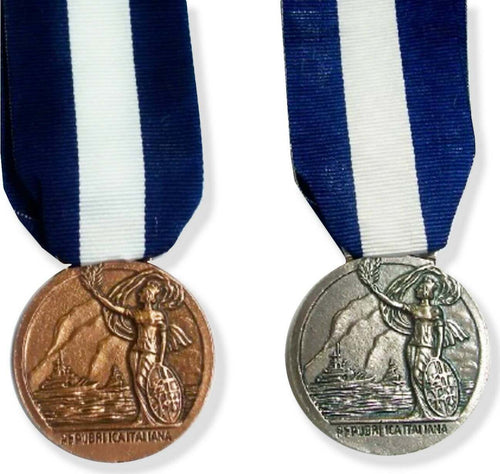 Medaglia Lunga Navigazione Marina Oro Argento Bronzo made in Italy Sport e tempo libero/Accessori/Trofei medaglie e premi/Medaglie Il Distintivo - Pesaro, Commerciovirtuoso.it