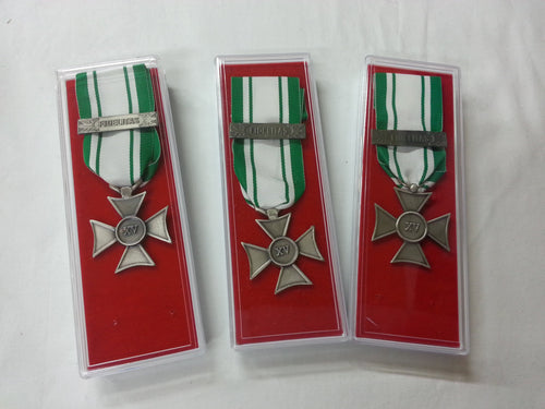 Croce Anzianità 15 anni Croce Rossa Italiana con scatola