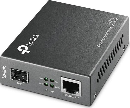 Media-Converter-1000BASE-SX/LX/LH/1000Base-T-LC-MC220L-Tp-Link