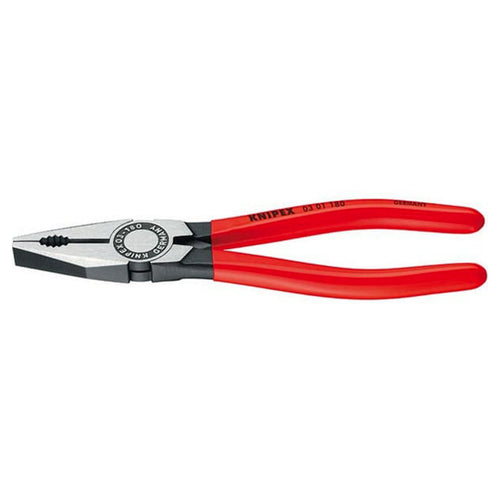 Pinza universale Knipex realizzata in acciaio con manici in resina