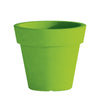 Vaso Cromia Gemma per piante decorazione tinta unita in resina Made in Italy