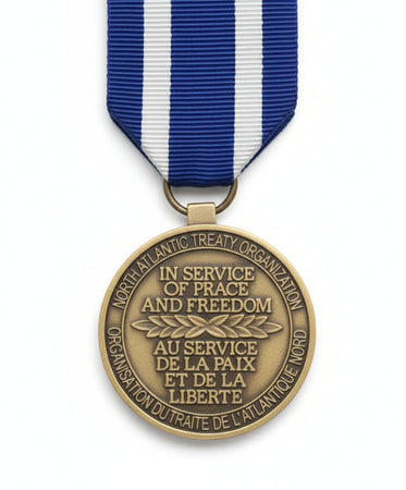 Isaf Afghanistan NATO - Nastro / nastrino / medaglia