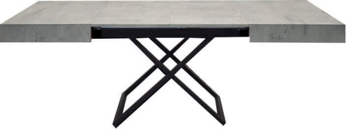 MEDUSA---tavolino-trasformabile-salvaspazio-cm-80-x-120/170/220-x-30/77-h-Cemento-Milani-Home