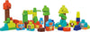 Mega-Bloks-First-Builders-Amici-del-Bosco-Bio-Contiene-70-Blocchi-da-Costruzione