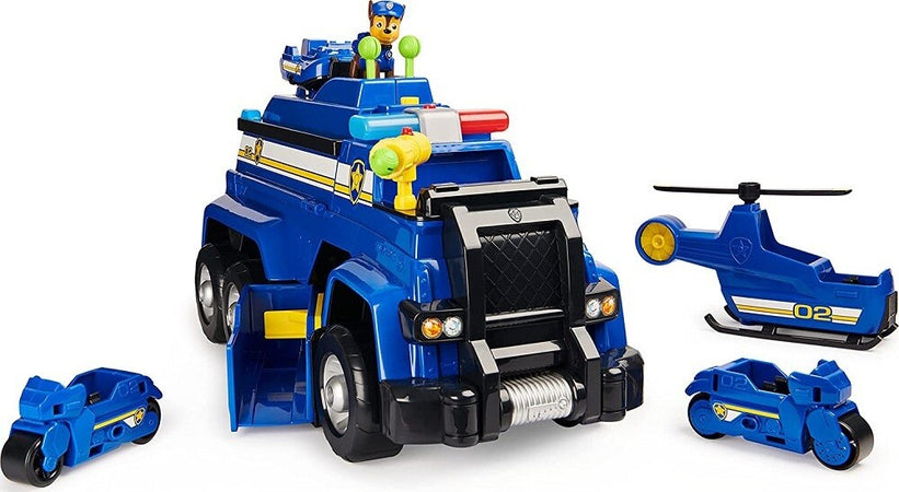 Mega Camion Della Polizia Paw Patrol 5 In 1 Di Chase Con Luci Ed Effetti Sonori Giochi e giocattoli/Veicoli/Macchine e camion/Veicoli da cantiere Trade Shop italia - Napoli, Commerciovirtuoso.it
