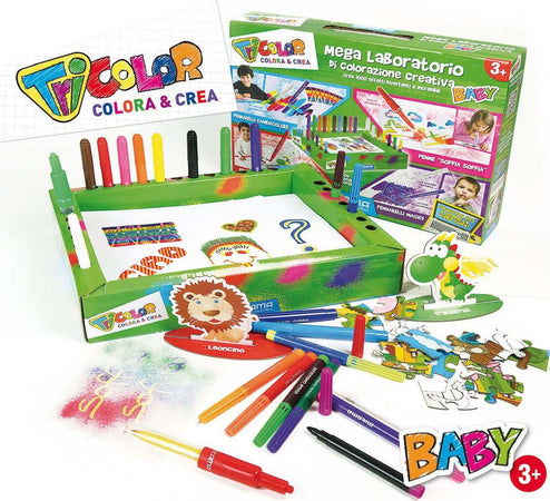 Mega Laboratorio di colorazione creativa Tricolor Mitama BABY Giochi e giocattoli/Attività creative/Accessori per disegnare e colorare/Pastelli Scontolo.net - Potenza, Commerciovirtuoso.it