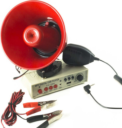 MEGAFONO ALTOPARLANTE MICROFONO AUTO 12V AMPLIFICATORE REGISTRATORE CA 150U Sport e tempo libero/Accessori per sport e attività ricreative all'aperto/Attrezzature per arbitri e allenatori/Megafoni Trade Shop italia - Napoli, Commerciovirtuoso.it