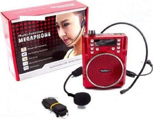 Megafono K150 Multifunzione Con Megafono Usb Radio Cuffie Vivavoce Microfono Elettronica e telefonia > Accessori Audio e Video > Microfoni Trade Shop italia - Napoli, Commerciovirtuoso.it