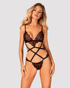 BODY SEXY DONNA IN PIZZO OBSESSIVE ART MEGIES