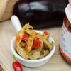 Melanzane a filetti alla Calabrese Artigianali CANTAFIO GOURMET® melanzane sott'olio condite alla Calabrese prodotto tipico 280gr