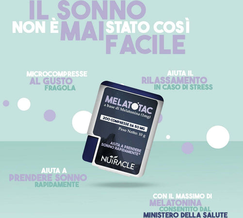 Melatonina-pura,-200-compresse---integratore-melatonina-per-dormire-da-50mg---per-sonno-e-ridurre-risvegli-notturni,-jet-lag-(200-unità-(confezione-da-1))