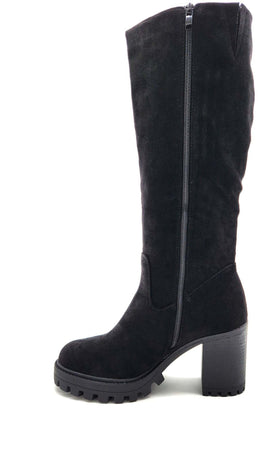 Melissa - Stivali donna tacco alto in ecopelle nero