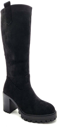 Melissa - Stivali donna tacco alto in ecopelle nero