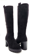 Melissa - Stivali donna tacco alto in ecopelle nero