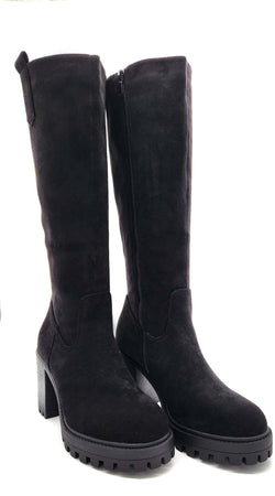 Melissa - Stivali donna tacco alto in ecopelle nero