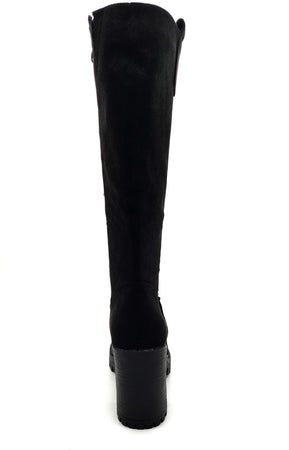 Melissa - Stivali donna tacco alto in ecopelle nero