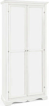MELODY---scarpiera-in-legno-massello-87x40x192-Bianco-Milani-Home