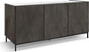 MELPOMENE---madia-moderna-con-ante-ammortizzate-cm-200-x-50-x-90-h-Antracite-Milani-Home