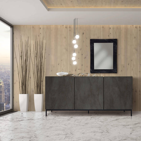 MELPOMENE---madia-moderna-con-ante-ammortizzate-cm-200-x-50-x-90-h-Antracite-Milani-Home