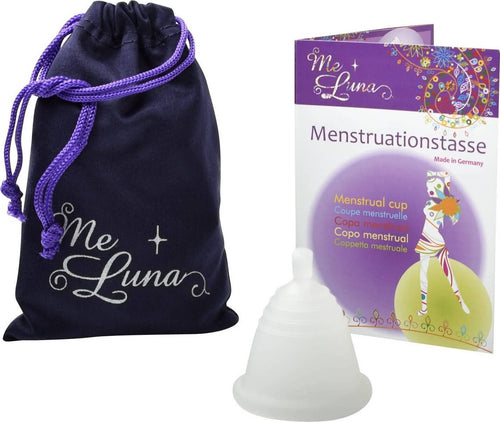 Meluna Coppetta Mestruale Classic Taglia S, M, L, Colore Trasparente Forma Gambo Salute e cura della persona/Igiene intima/Coppe mestruali Kondorama - Martinsicuro, Commerciovirtuoso.it
